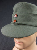 WWII German WH Gebirgsjäger Mountain Troops Wool Field Cap