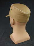 WWII German LW Office Tropic Field Cap Tan