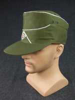 WWII German DAK Field Cap Officer Green