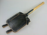 WW2 German Flat Shovel + Leather Cover Carrier