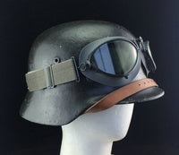 WW2 German Motorcycle Pilot Aviator Troops Infantry Goggles