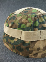 WWII German M38 Paratrooper Dot 44 Camo Helmet Cover