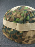 WWII German M38 Paratrooper Dot 44 Camo Helmet Cover