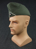 WWII German WH M35 Side Cap EM Field Gray Wool