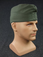 WWII German WH HBT M40 Side Cap EM Soldier