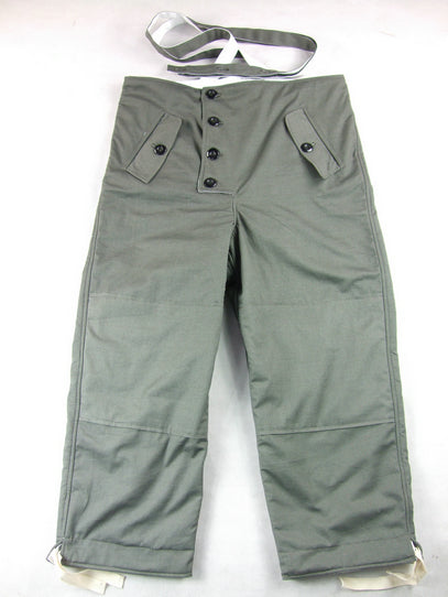 WWII World War 2 German Reversible Winter Trousers Pants Grey
