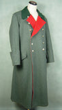 WWII World War 2 German Field Grey Wool General Greatcoat
