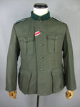 WWII German M36 EM Soldier Wool Field Tunic Jacket