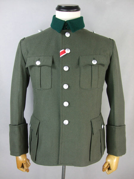 WWII World War 2 German M36 Officer Wool Field Tunic