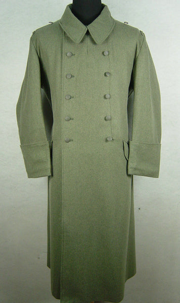 WWII World War 2 German M40 Field Grey Wool Overcoat Greatcoat