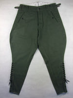 WWII German M36 Officer Summer HBT Field Breeches