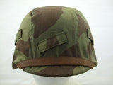 WWII German Italy Camo Helmet Cover Reproduction