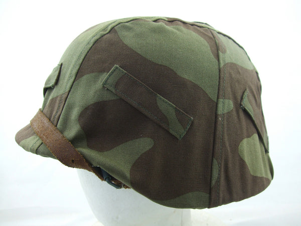 WWII German Italy Camo Helmet Cover Reproduction