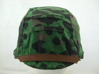 WWII German Elite Plane Tree Number 3/4 Reversible Helmet Cover