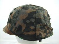 WWII German Elite Plane Tree Number 3/4 Reversible Helmet Cover