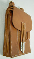 WWII German M35 Map Case Repro Brown Early Type