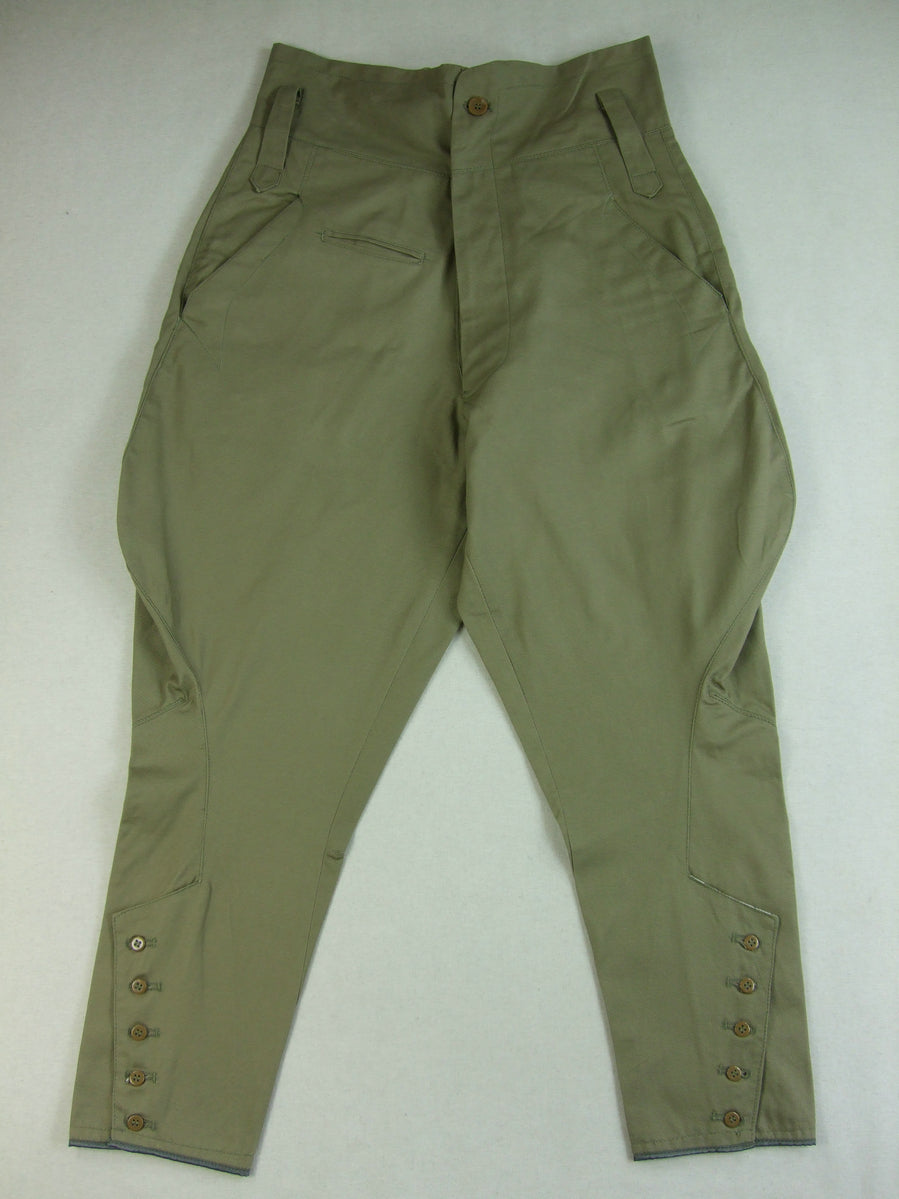 WＷⅡ コットン装備 KUON｜MILITARY TENT CLOTH Wide Pants｜Olive | セレクト