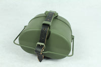 WWII German Mess Kit + Leather Strap Repro