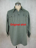 WW2 Italy Italian M1939 M39 Shirt Top Flannel