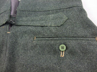 WW2 Italy Italian Infantry Troops M1935 Grey Green Wool Trousers