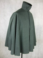 WW1 Italy Italian Grey Green Wool Mantello Cape Coat