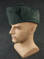 WWII Italian Grey Green Wool Garrison M34 Officer Bustina