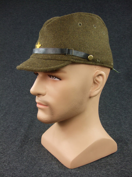 WWII Japanese Army IJA T3 Wool Field Cap Late