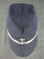 WW2 Imperial Japanese Navy IJN Field Cap Dark Blue Wool