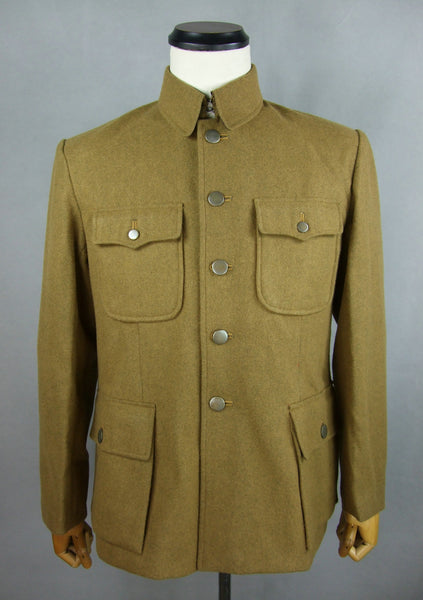 WWII China Chinese KMT Wool Field Uniform Jacket Tunic