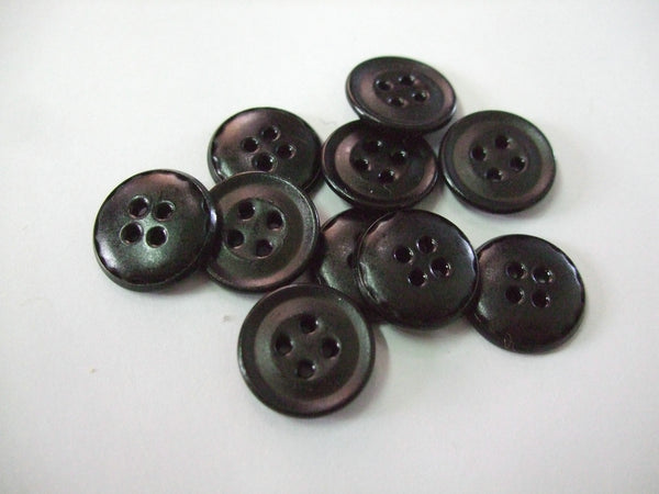 WWII China KMT Metal Buttons 15 mm X10