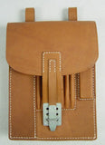 WWII German M35 Map Case Repro Brown Early Type