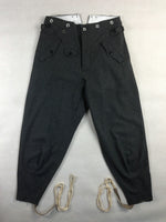 WW2 German Mountain Troops M36 Stone Gray Wool Trousers Pants
