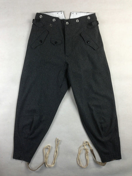 WW2 German Mountain Troops M36 Stone Gray Wool Trousers Pants – Hikishop