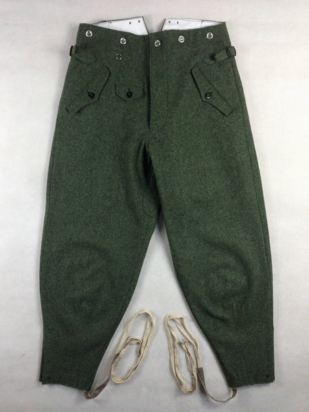 VTG Old Spanish Waterproof Wool Trousers Pants Mountain Troops