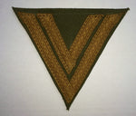 WWII German DAK Sleeve Chevrons Obergefreiter