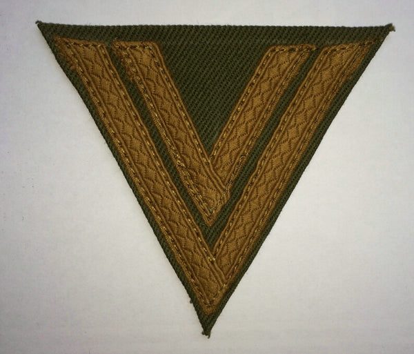 WWII German DAK Sleeve Chevrons Obergefreiter