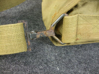 WWII World War 2 Russian Gas Mask Bag Tan Post War Original