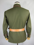 WW2 Soviet Red Army M35 Infantry Officer Green Gabardine Shirt