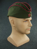 WW2 Soviet Red Army Infantry Officer M35 Gabardine Side Cap P