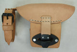 WW2 German K98 Mauser Rifle Rear Sight Hood Brown Leather