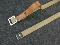 WWII Soviet Union Equipment Strap Canvas + Leather
