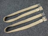 WWII Soviet Union Russia Red Army Canvas Equipment Strap X2