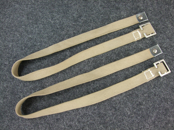 WWII Soviet Union Russia Red Army Canvas Equipment Strap X2