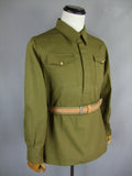 WW2 World War ii Soviet Union Russia M35 Uniform Shirt Replica Tan