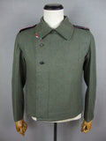 WWII German Elite M40 Field Gray Wool Panzer Jacket