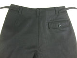 WWII German Elite Black Wool Panzer Trousers Pants
