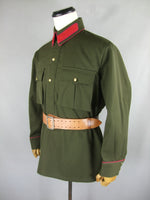 WW2 Russia M35 Officer Green Gabardine Gimnasterka NKVD