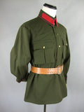 WW2 Russia M35 Officer Green Gabardine Gimnasterka NKVD