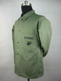 WWII United States USMC P41 HBT Utility Tunic Shirt