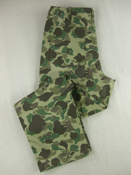 WWII United States USMC P42 Camo HBT Utility Trousers Pants WWII United States USMC P42 Camo HBT Utility Trousers Pants